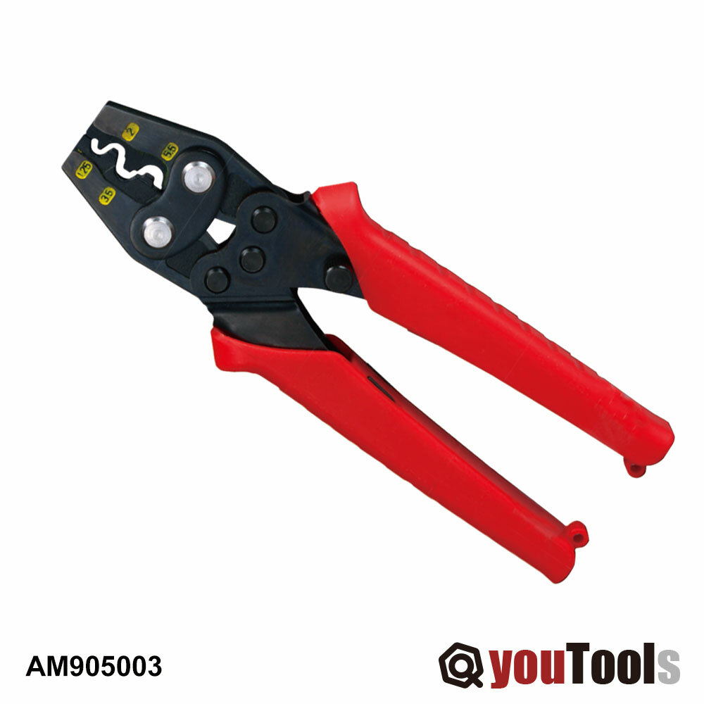 jimy Heavy Duty Ratcheting Crimper For Non Insulated Terminals/Sleeves AM905003
