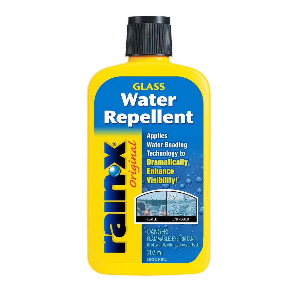 Rain-X Original Glass Water Repellent 207ml - 800002243 Workshop Tool