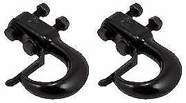 jimy Tow Hook Kit 4500 kg Rated 4 Recovery Winch Cable Anchor Point 2 sets Heavy