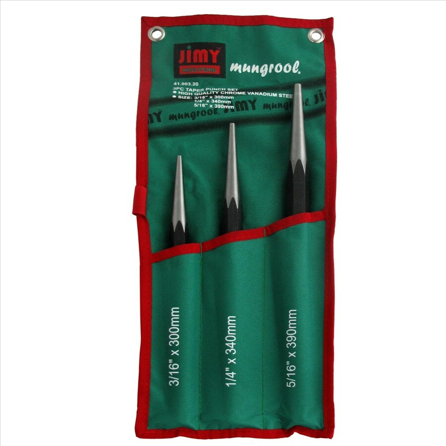 jimy Taper Punch Set 3Pc 41.003.20 Long Other Auto Tools Supplies