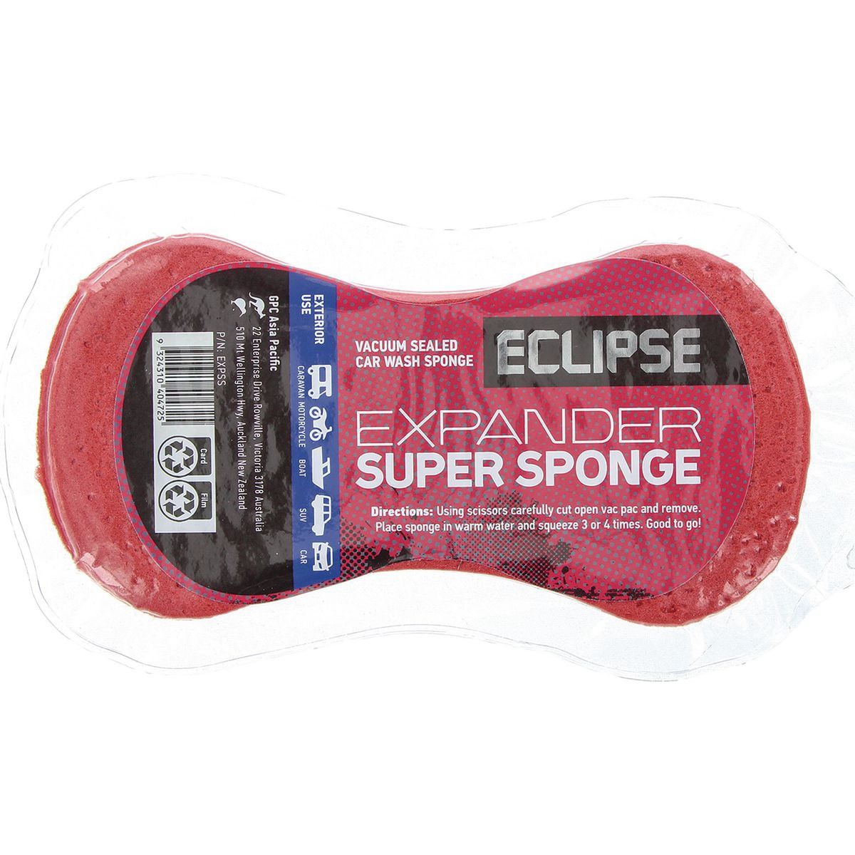 Eclipse Expander Super Sponge - EXPSS 4WD Brake Parts Workshop Tool