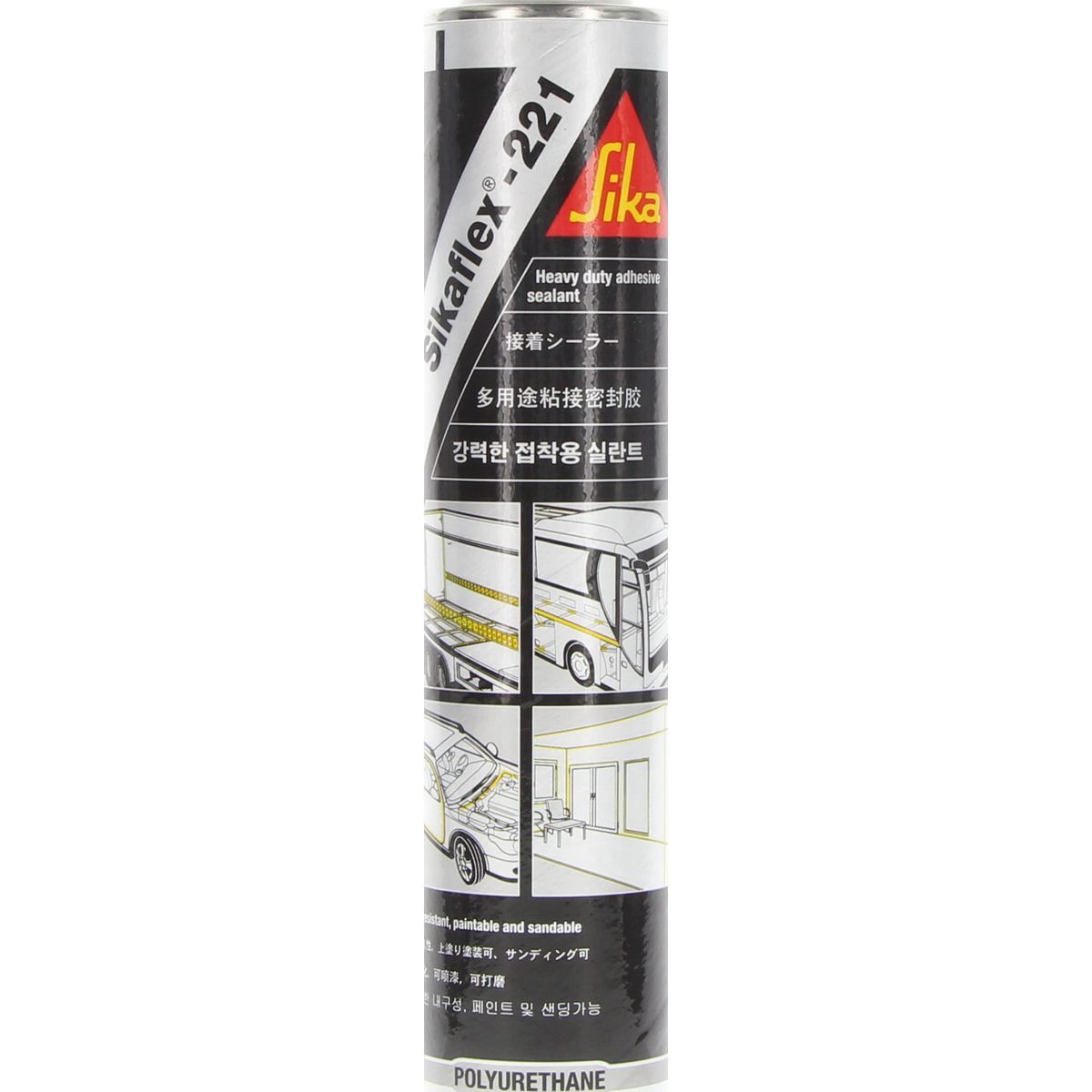Sikaflex 221 Adhesive Sealant White 310ml - 520359 Workshop Tool