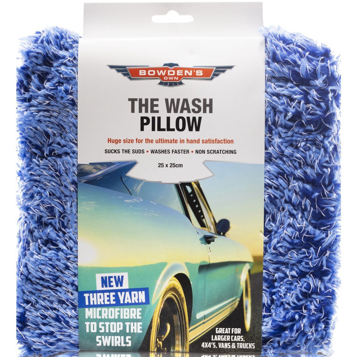 Bowden's Own Microfibre Wash Pillow - BOWPILLOW 4WD Brake Parts Workshop Tool