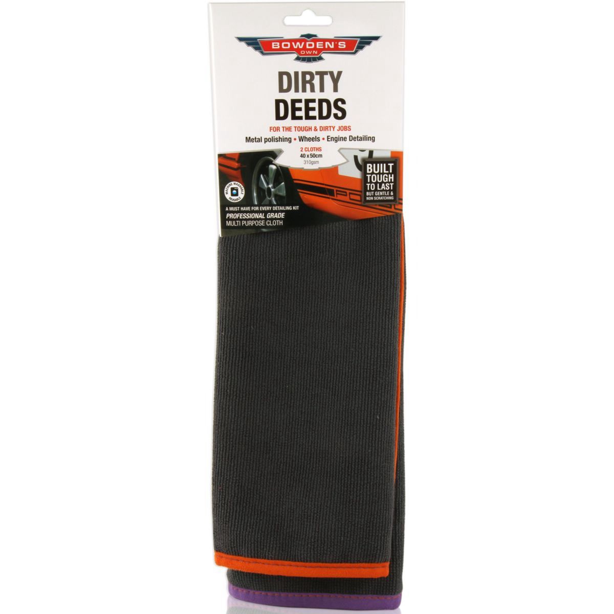 Bowden's Own Dirty Deeds Multi-Purpose Cloths - BODD 4WD Brake Parts