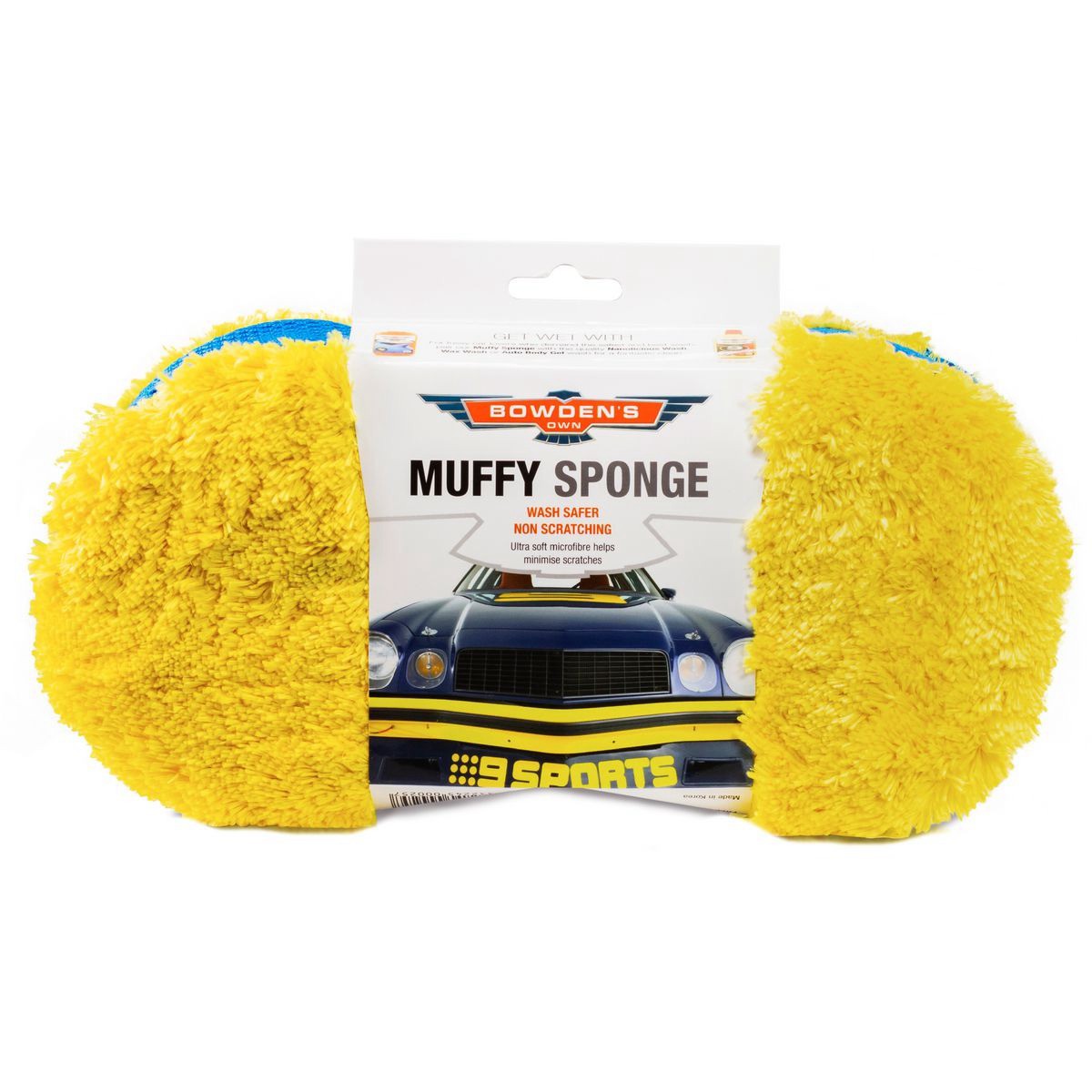 Bowden's Own Muffy Sponge Microfibre Car Wash Sponge - BOMUFF 4WD Brake Parts