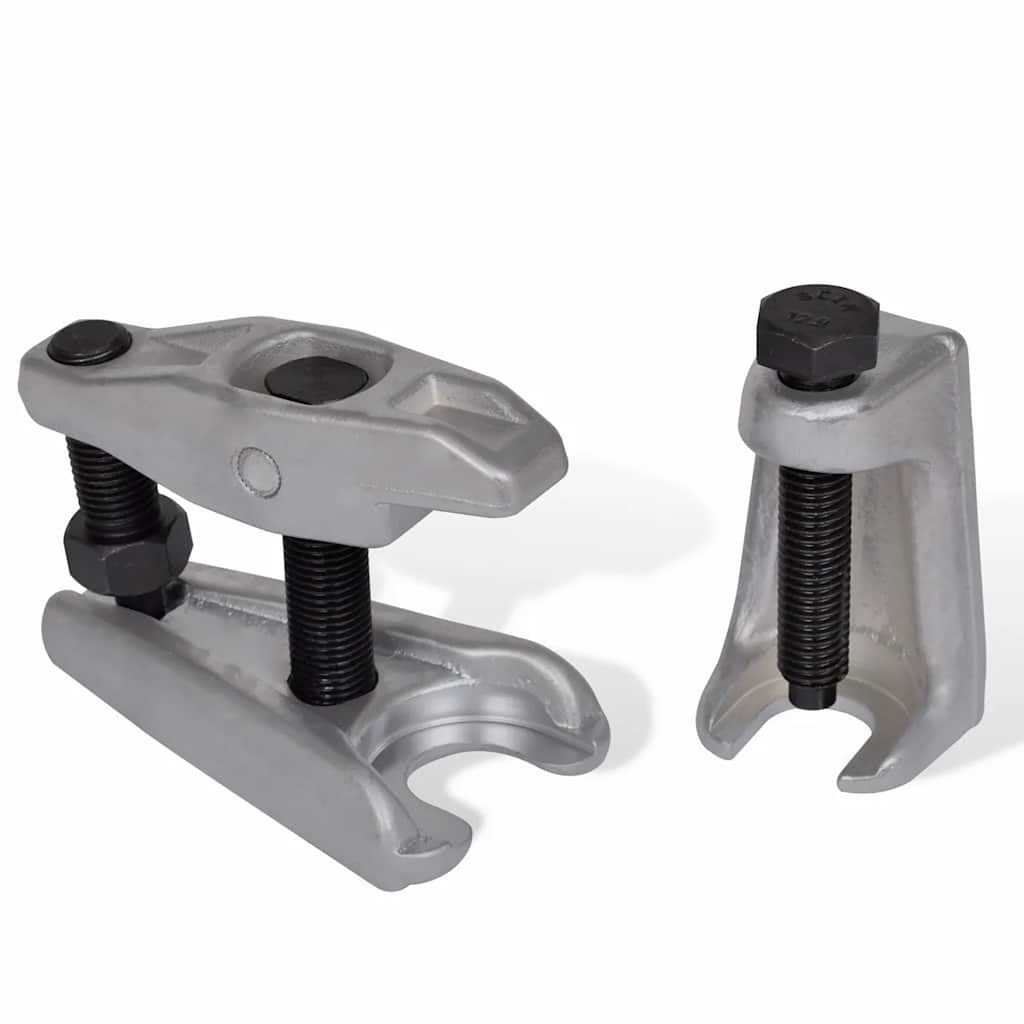 vidaXL 2x Ball Joint Separator Remover Splitter Tool Kit Carbon Steel 210273