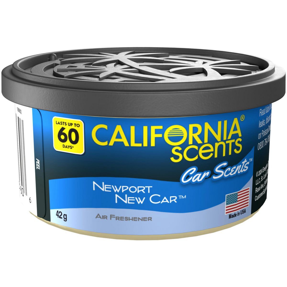 California Scents Newport New Car Air Freshener Can 42g - E302695000 Auto