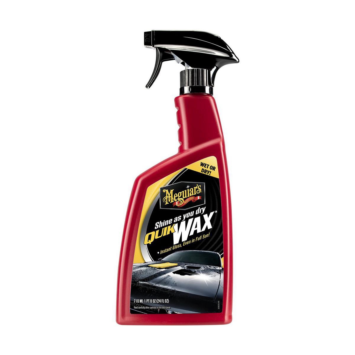 Meguiar's Quik Wax Spray Detailer 710ml - A1624 Car Interior Workshop Tool