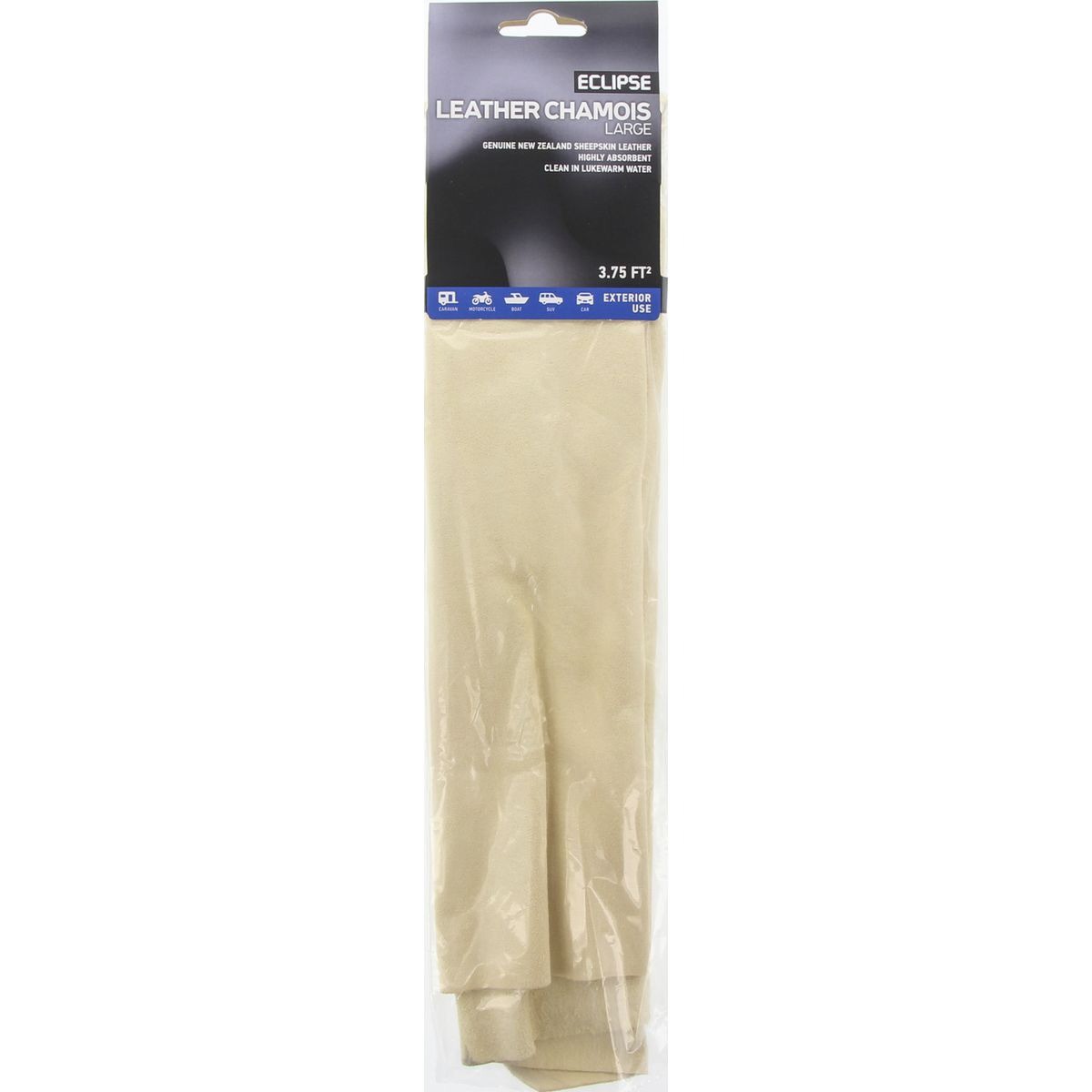 Eclipse Leather Chamois 114 x 114cm - ELCL Car Interior Workshop Tool