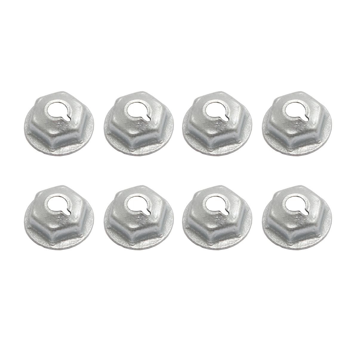 Rare Spares - Speed Nut Pack Hex 10 - 24 1/2in Flange Zinc - NS0047 Car Interior