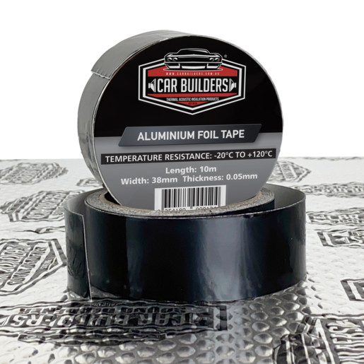 Car Builders Foil Tape Black 38mm 0.05mm 10m FTBLK Automotive Supplies