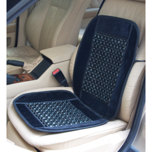 Streetwize Wooden Beaded Seat Cover SWBSCB Car Truck Interior Accessories