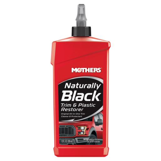 Mothers Naturally Black Trim & Plastic Restorer 355ml 656112 Automotive