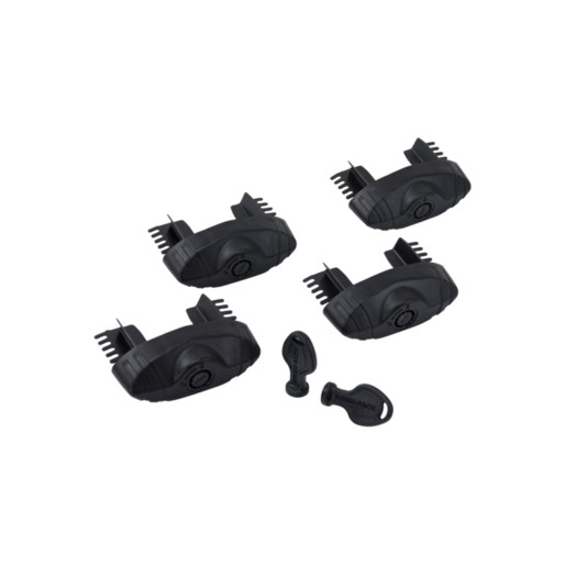 Rhino-Rack Vortex Secure Core Locking End Caps 4-VA-SEC4 Roof Parts