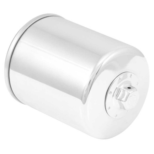 K&N Powersports Spin-On Oil Filter Chrome To Suit Harley Davidson-KN-171C