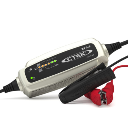 CTEK XS 0.8 Battery Charger 6 Stage Charge Profile 0.8A 12V 56-825