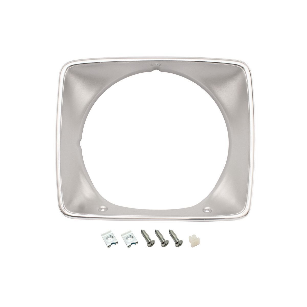 Rare Spares - Headlight Rim HJ-HZ Belmont Kingswood Silver - HLR1000D Auto