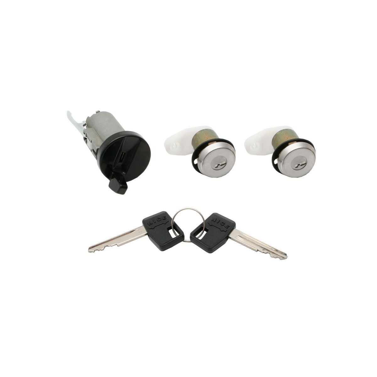 Rare Spares - Barrel & Keys Door Lock & Ign VB VL Matched Set - DLS1009 Auto