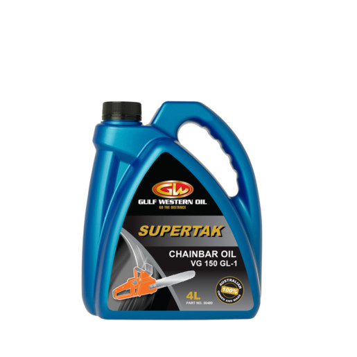 Gulf Western Supertak Chain Bar Oil 4L 30480 OA04647 Chainsaw Parts
