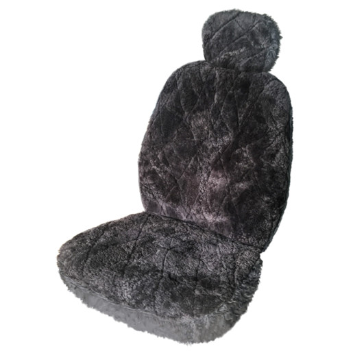 Streetwize Sheepskin Seat Cover 30/50 Cha Single SWSS3050CHA Car Truck
