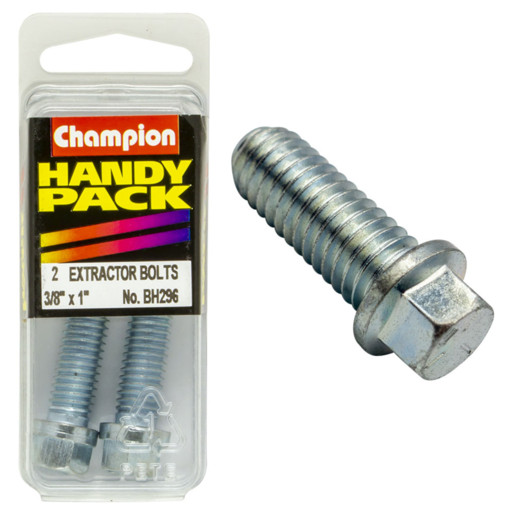 Champion Packs Handy Pack Manifold Stud & Nut 3/8 x 1 UNC Stud-BH296