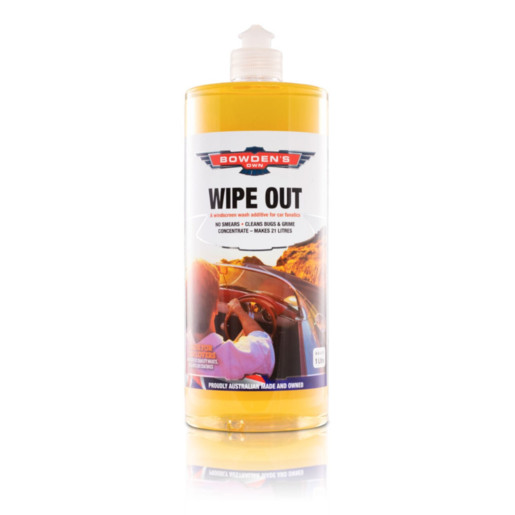 Bowdens Own Wipe Out Windscreen Washer Additive 1L BOWOUT Car Wiper
