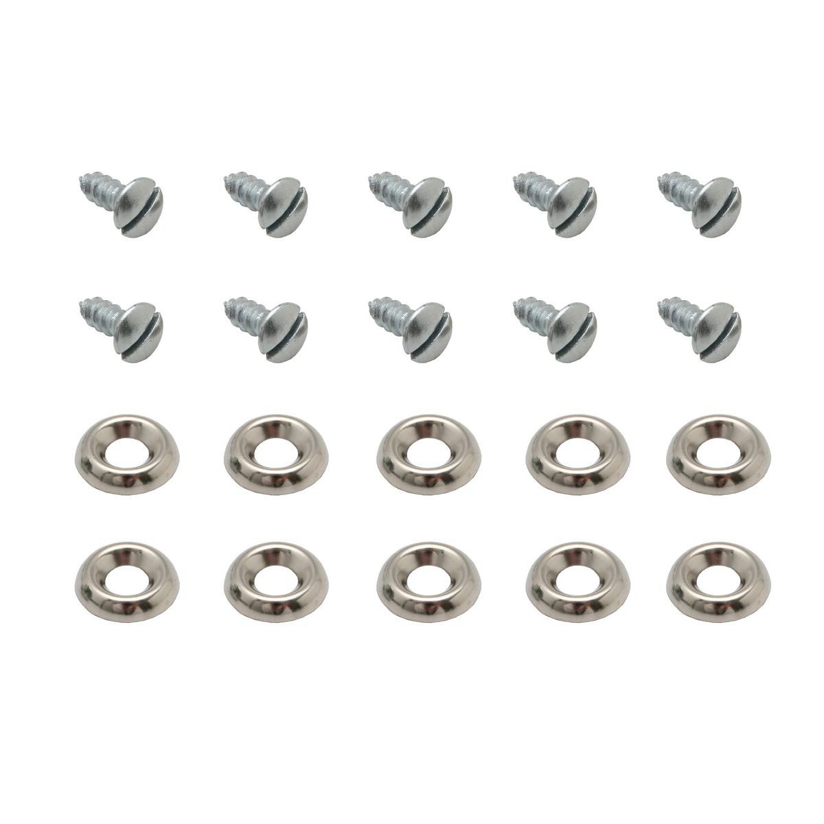 Rare Spares - Screw Set Kick Panels 48 FJ (10 X 10 Pcs) - TC1014 Hardware Auto