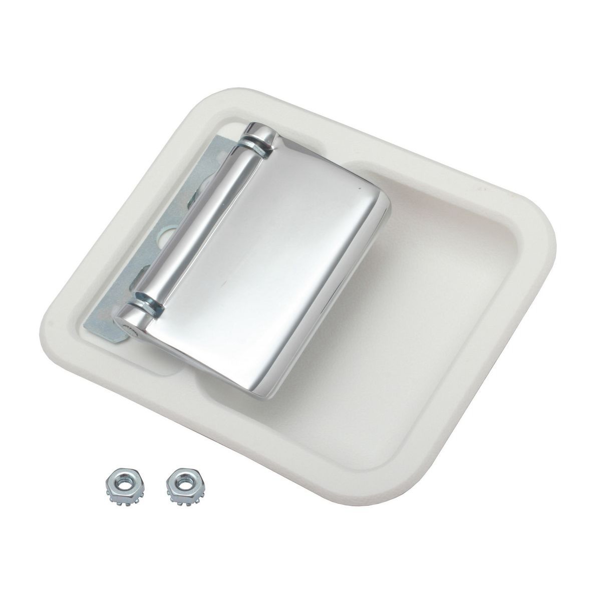 Rare Spares - Inn Door Handle Kit XT-XY ZB-ZD L/H White Bucket - DH2001W Auto