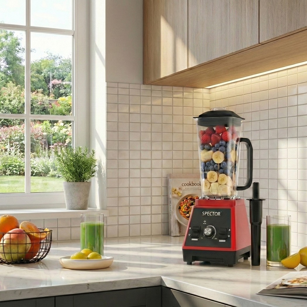 Spector 2L 1600W Commercial Electric Blender Mixer Food Processor Juicer