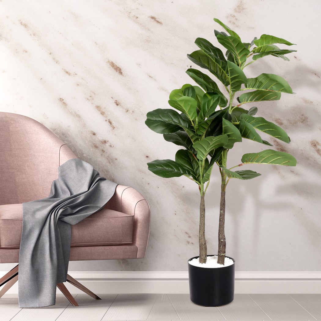 Lambu 100cm Artificial Tree Plant Green Indoor Outdoor Fade Resistant Decor