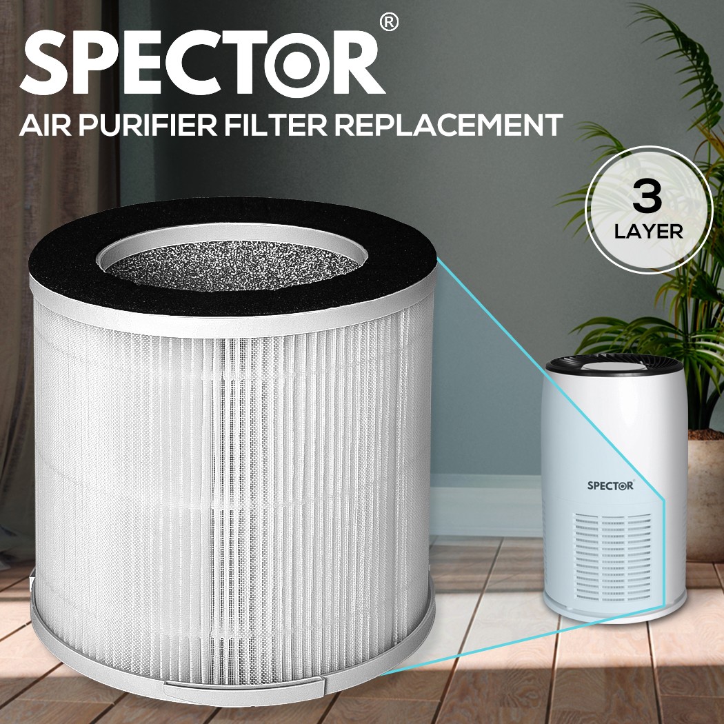 Spector Air Purifier Replacement HEPA Filter 3 Layer Indoor Air Quality