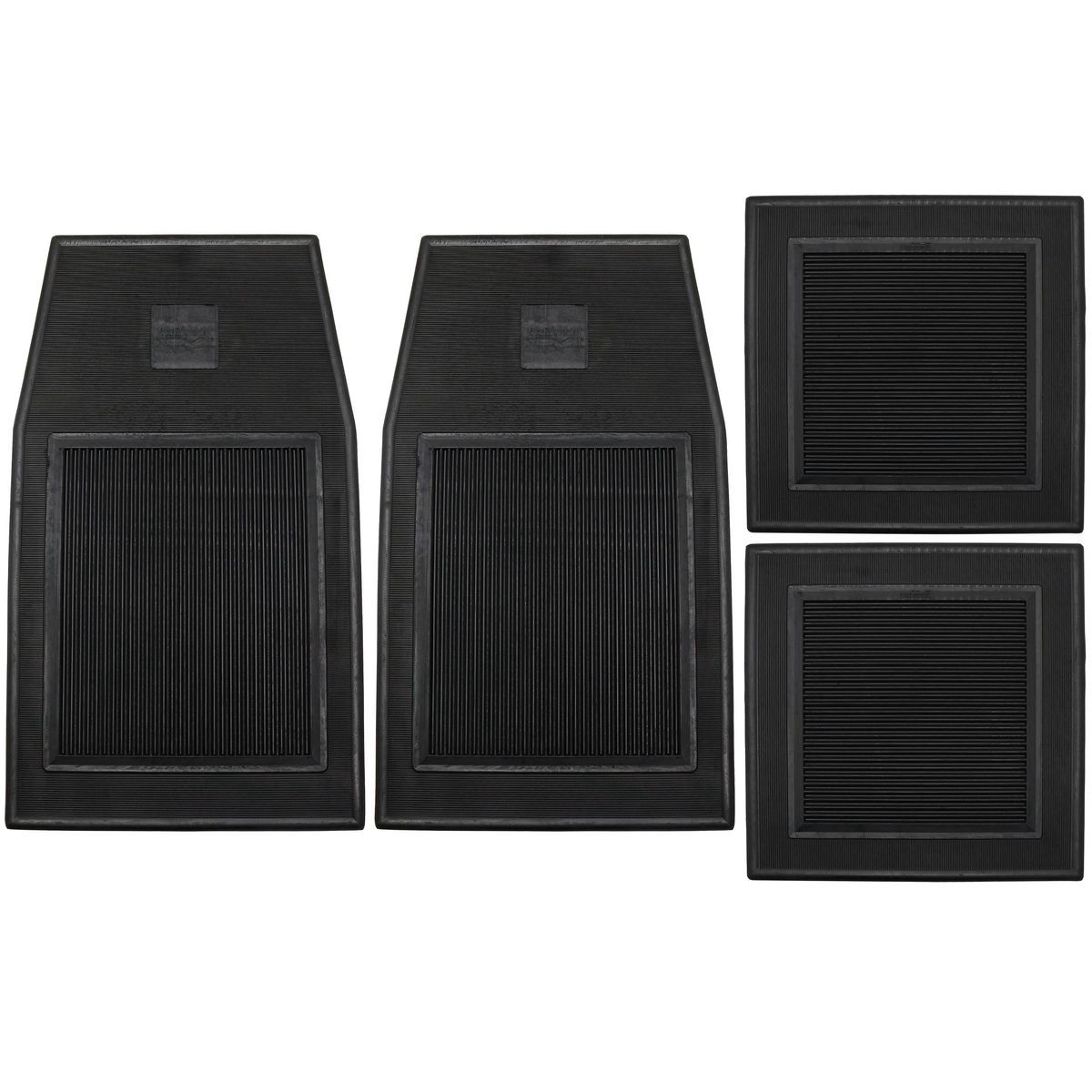 Mat Rubber Set of 4 Ford Branded Motorcraft - F2527 Auto