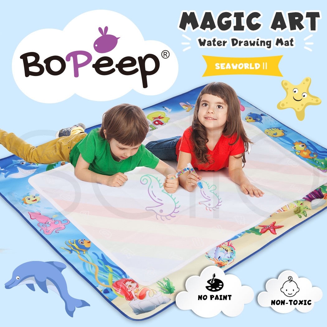 Bopeep Kids Aqua Doodle Drawing Mat Water Painting Writing Magic Toy KD1022