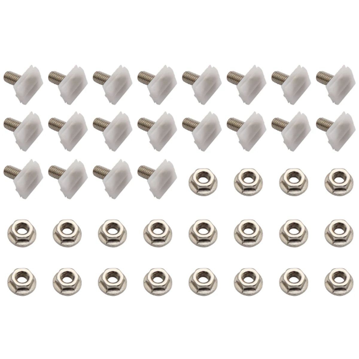 RSP Moulding Retainer Clip Kit Ford XD XE ZJ ZK ZL Short (20 Pcs) - BMC2018 Auto