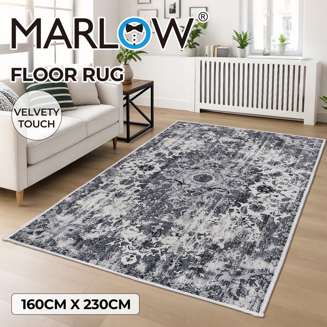 Marlow Shaggy Area Rug Floor Mat Large Bedroom Living Room 160x230cm