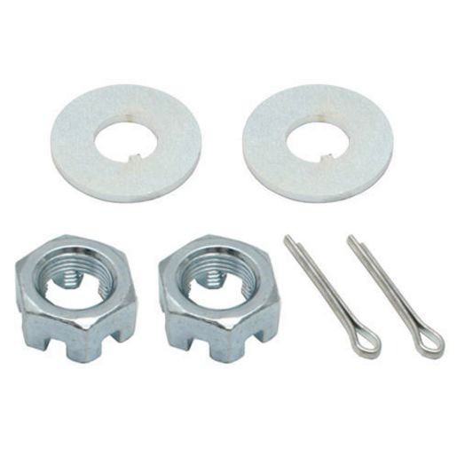 Rare Spares - Wheel Bearing Retainer Washers & Nuts 48-HR (2) - FK1096 Hardware