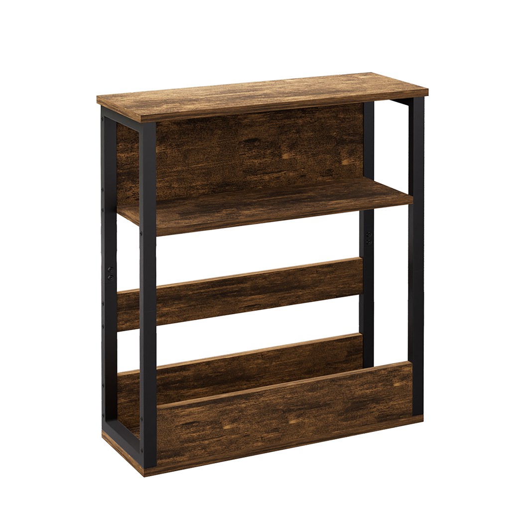 Levede Contemporary Tiered Side Table Sofa Bedside Laptop Shelf Storage Unit