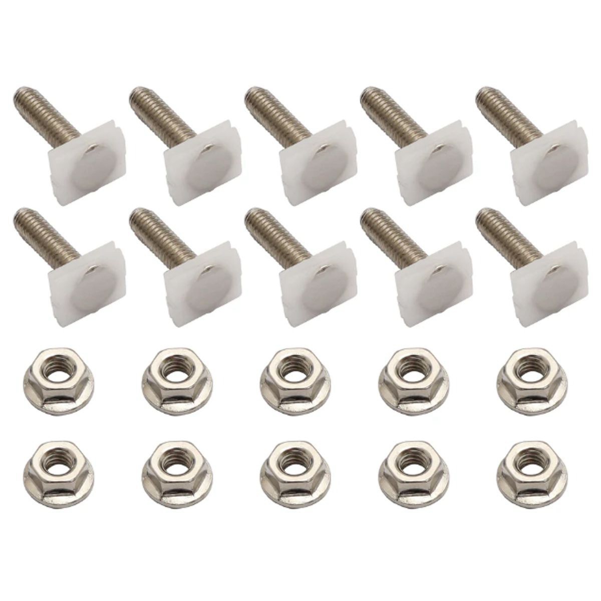 RSP Moulding Retainer Clip Kit Ford XD XE ZJ ZK ZL Long (10 Pcs) - BMC2019 Auto