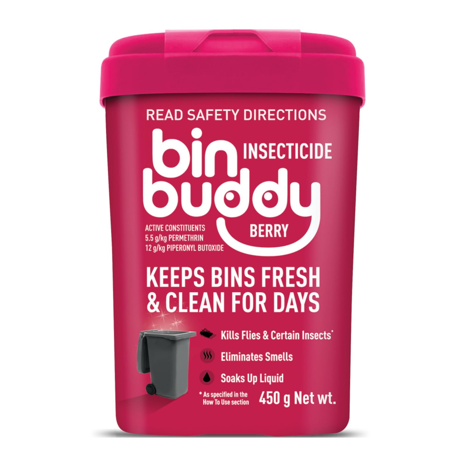 Bin Buddy Berry Blast 450g Powder Air Fresheners
