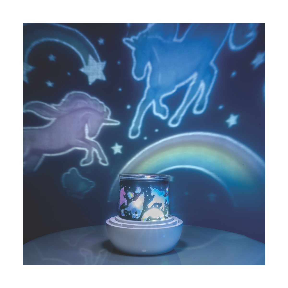Lumi-Go-Round Unicorn Rotating Projector Light Night Lights Lamps Lighting