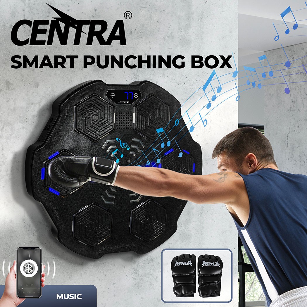 Centra Smart Music Boxing Punching Machine Wall-mount Bluetooth 8 Speeds