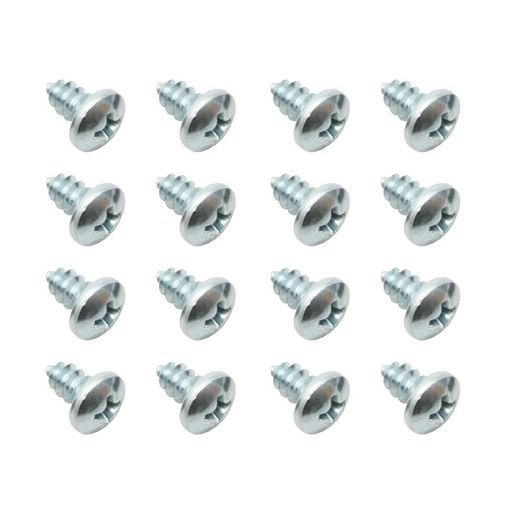 Rare Spares - Self Tappers Pan Phil HD 10 X 3/8in Zp (16 Pcs) - ST0041 Plumbing