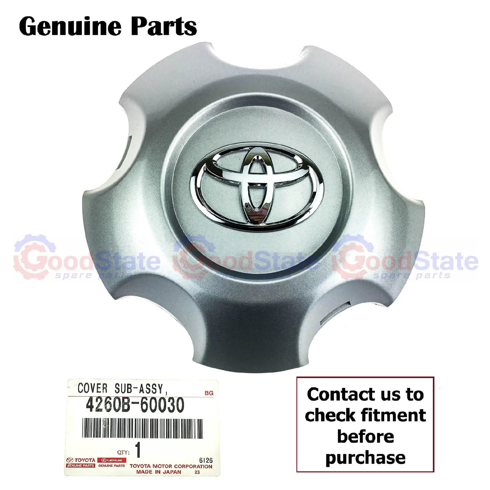 Genuine Toyota LandCruiser 200 Series VDJ Wheel Rim Centre Hub Cap 4260B60030