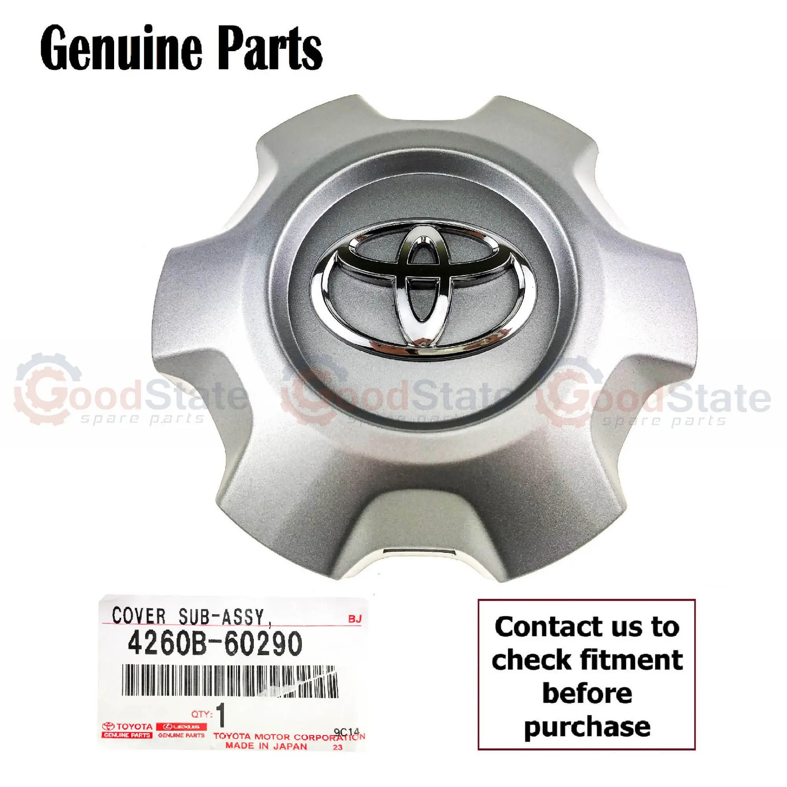 Genuine Toyota Prado TRJ150 LJ150 KDJ155 KDJ150 Wheel Rim Centre Hub Cap
