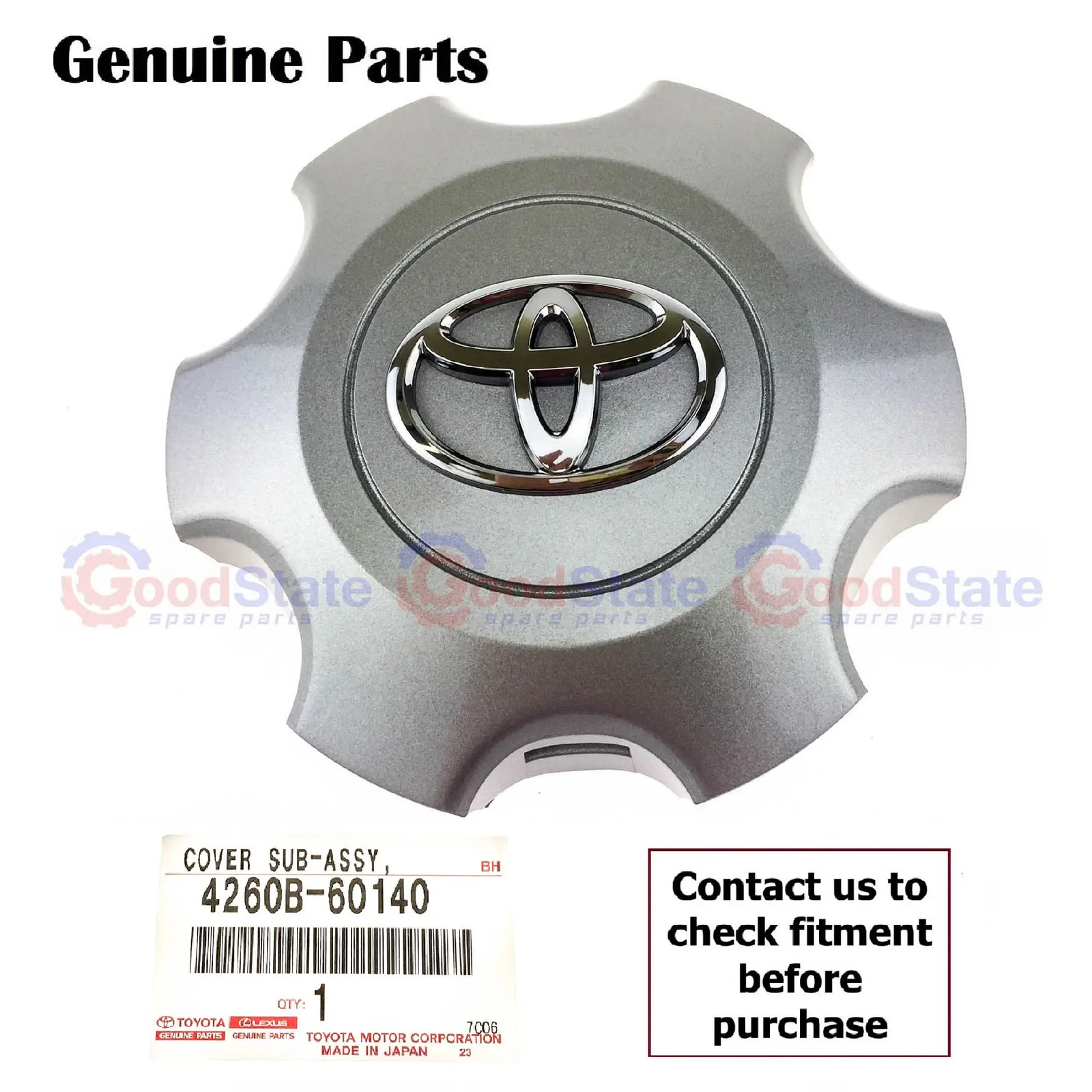 Genuine Toyota Prado TRJ150 Wheel Rim Cover Centre Hub Cap 4260B60140