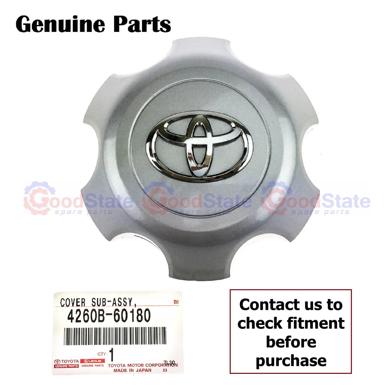 Genuine Toyota 4Runner GRN285 GRN280 Prado GRJ150 Wheel Rim Centre 4260B60180