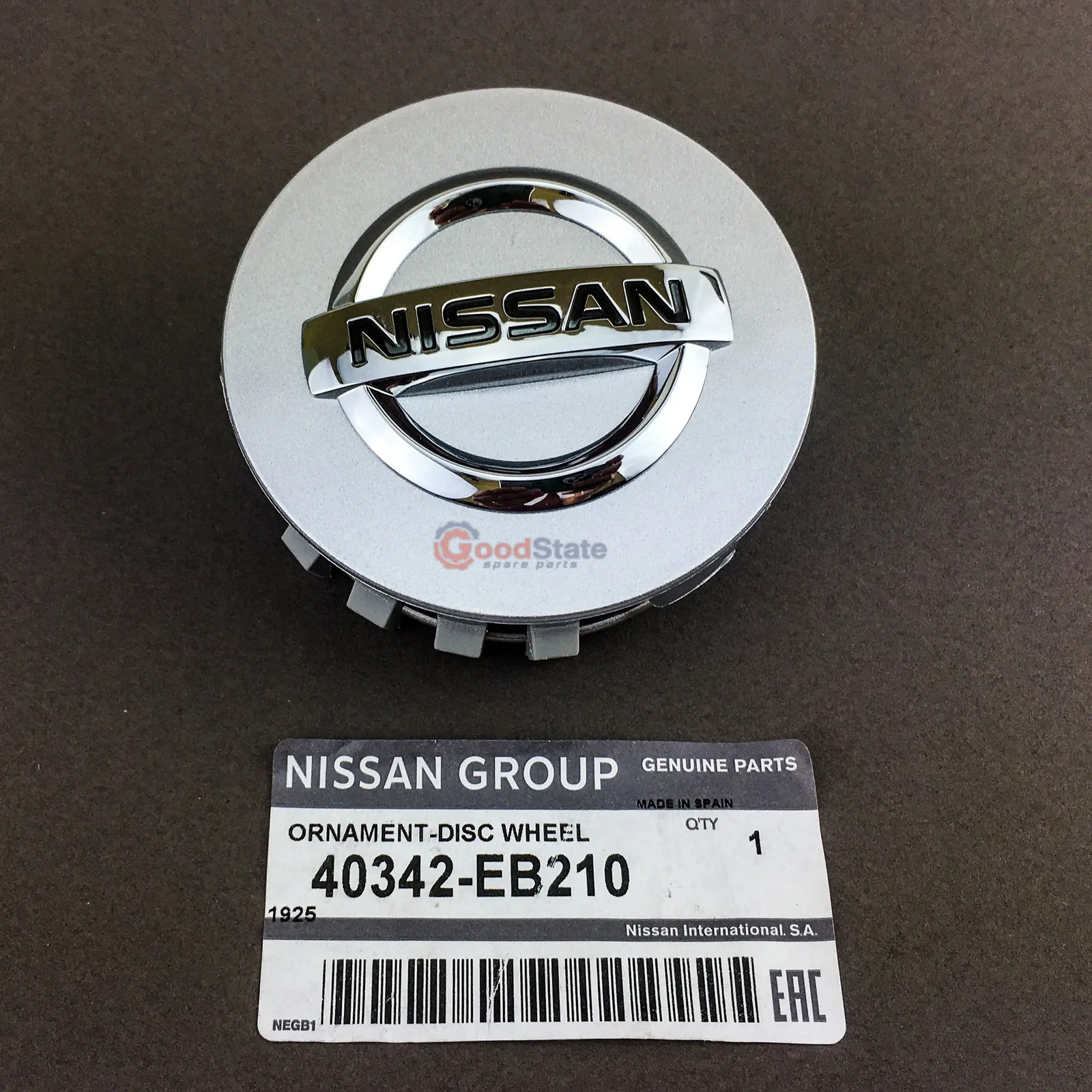 GENUINE Nissan Navara D40 Pathfinder R51 Alloy Wheel Rim Hub Centre 40342-EB210