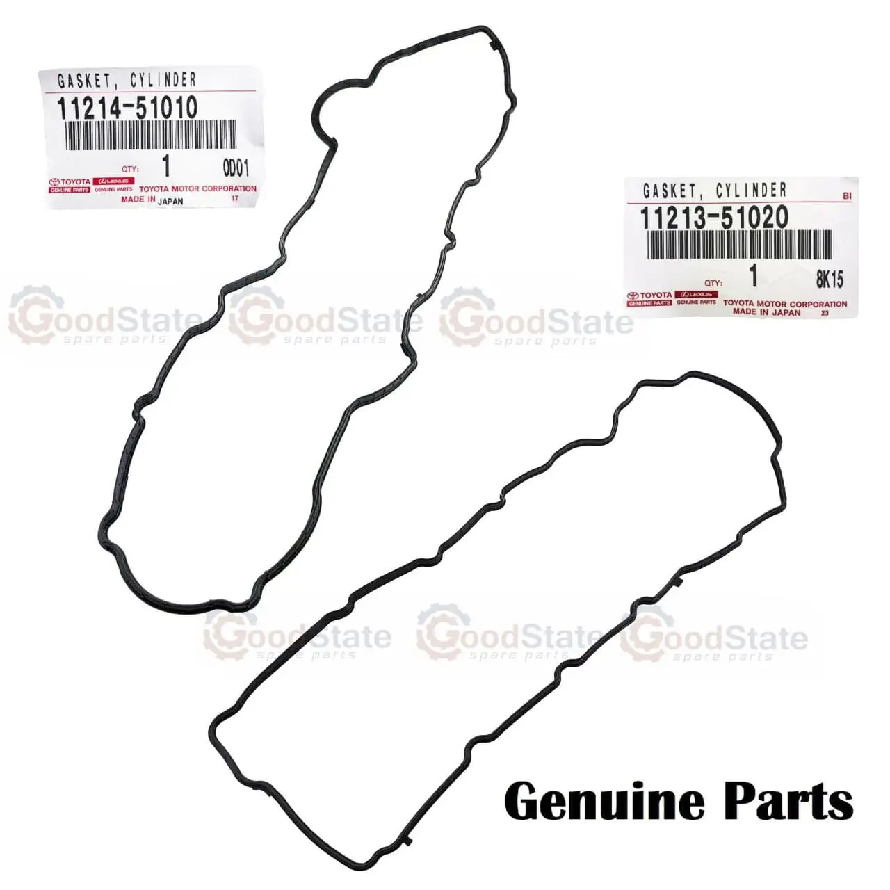 Genuine Toyota LandCruiser 200 Series 1VD 4.5 Diesel Rocker Cover Gasket LH RH