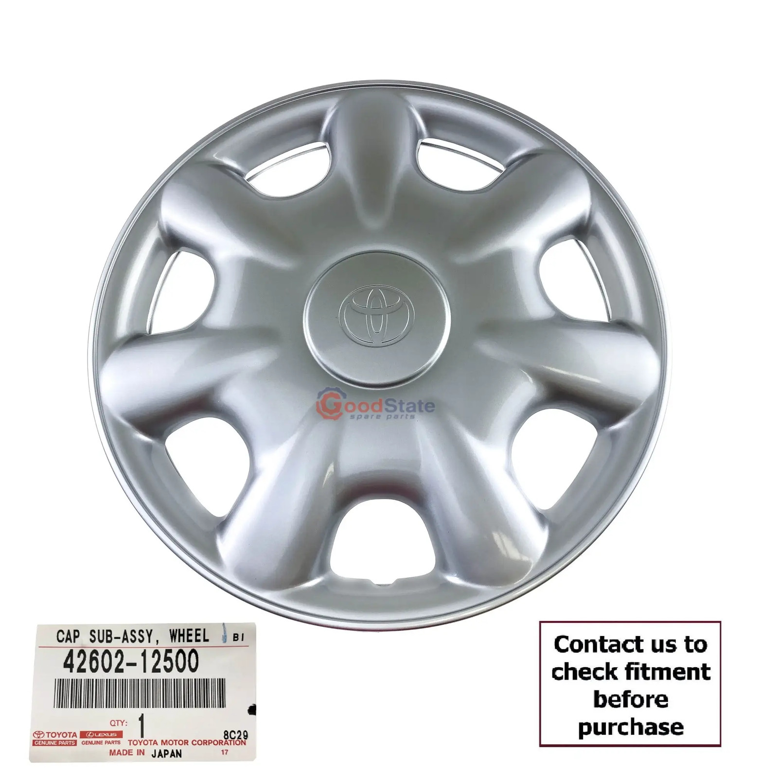Genuine Toyota Corolla 14 Inch Wheel Cover Hub Cap AE115 AE112 AE111 AE104 AE100