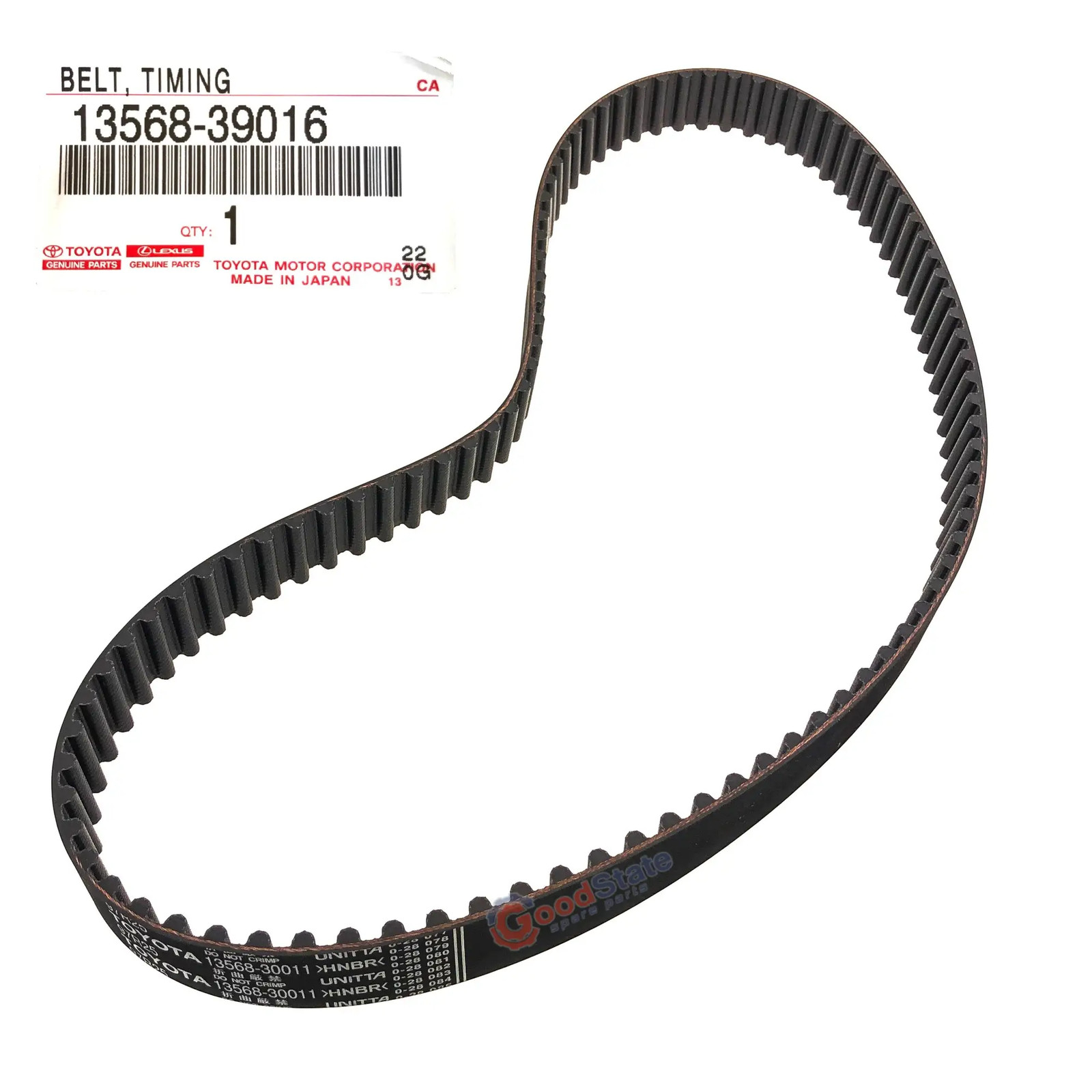 Genuine Toyota Prado 150 Series KDJ 1KD 3.0 Diesel Timing Belt 1356839016